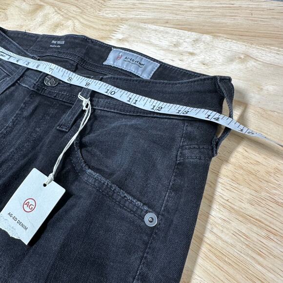 AG Adriano Goldschmied NWT Men's The Tellis Modern Slim Leg Black Size 28 - Picture 9 of 11